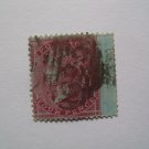 QV 4d Carmine Blue Paper Postage Stamp 1855