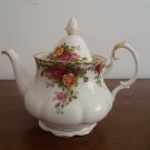 Royal Albert Old Country Roses Large Teapot Fine Bone China