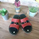 Slippers Black leather for boy