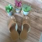 Slippers brown leather for boy