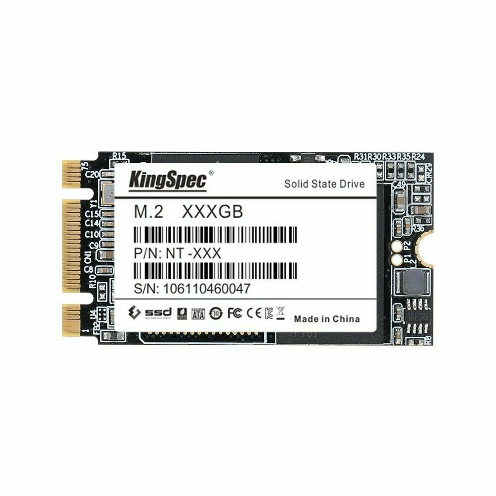 NEW KingSpec 42mm 512gb M.2 SSD 3D NAND SATA 2242, 3 Year Warranty