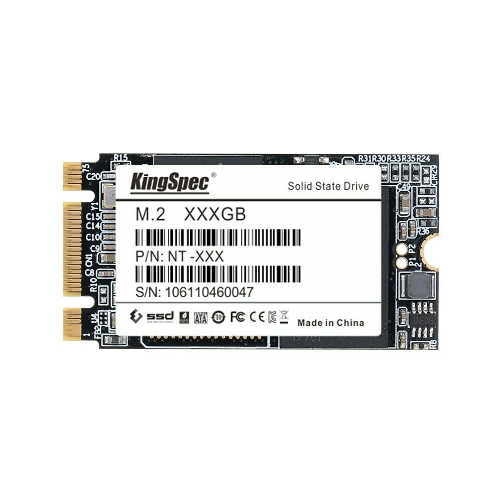 NEW Kingspec 42mm 256gb M.2 SSD 3D NAND SATA 2242, 3 Year Warranty