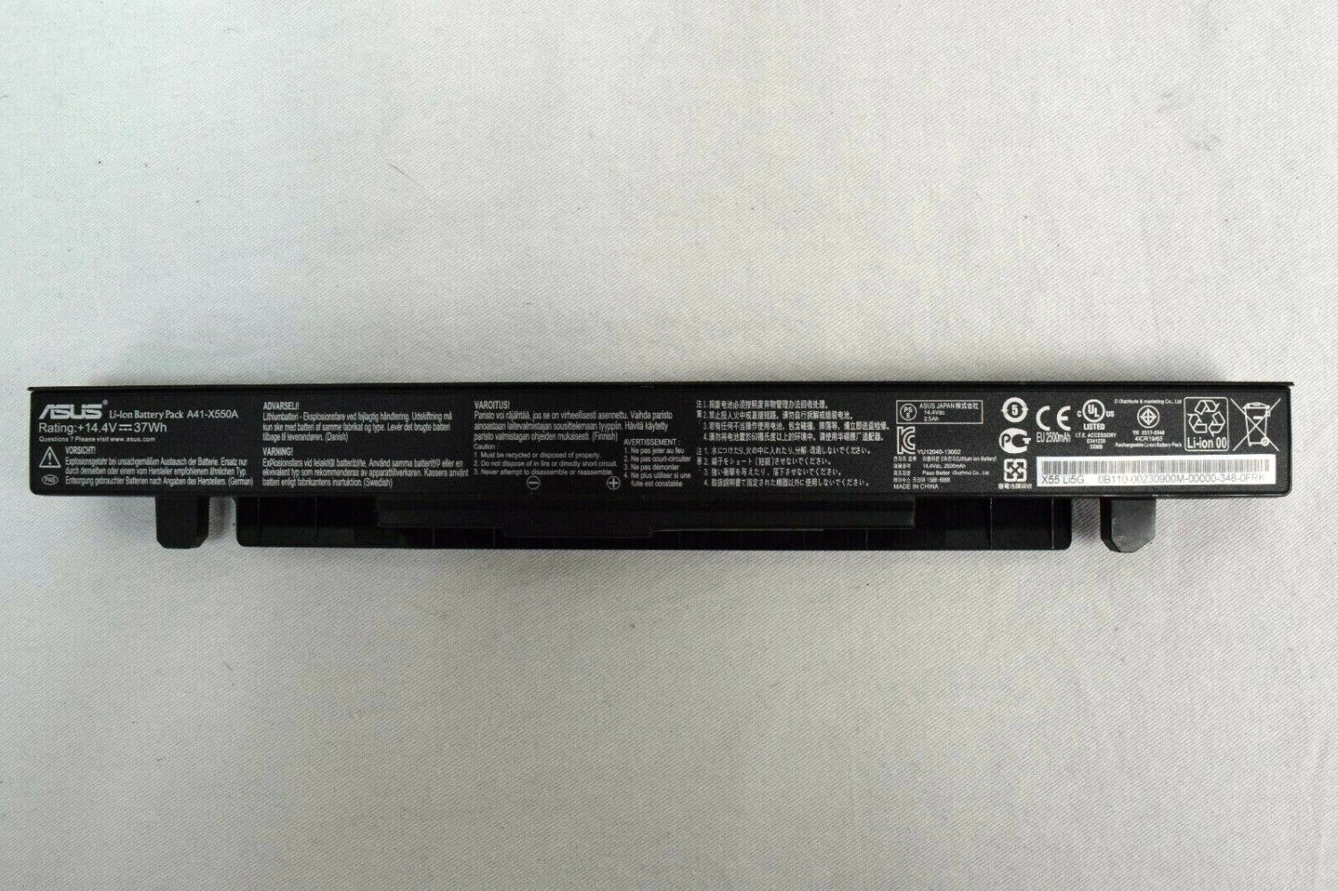 Genuine 2950mAh Battery A41-X550A For Asus X550C X550B X550V X550D X450C X452