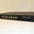 NetFu POE Network Switch, 24 Gbit Ports + 2 SFP Uplink Ports, 1 Year Warranty