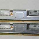 8GB (2x4GB) HYS72T512420EFA DDR2-667MHz ECC Fully Buffered 1.8V CL5 240-Pin DIMM