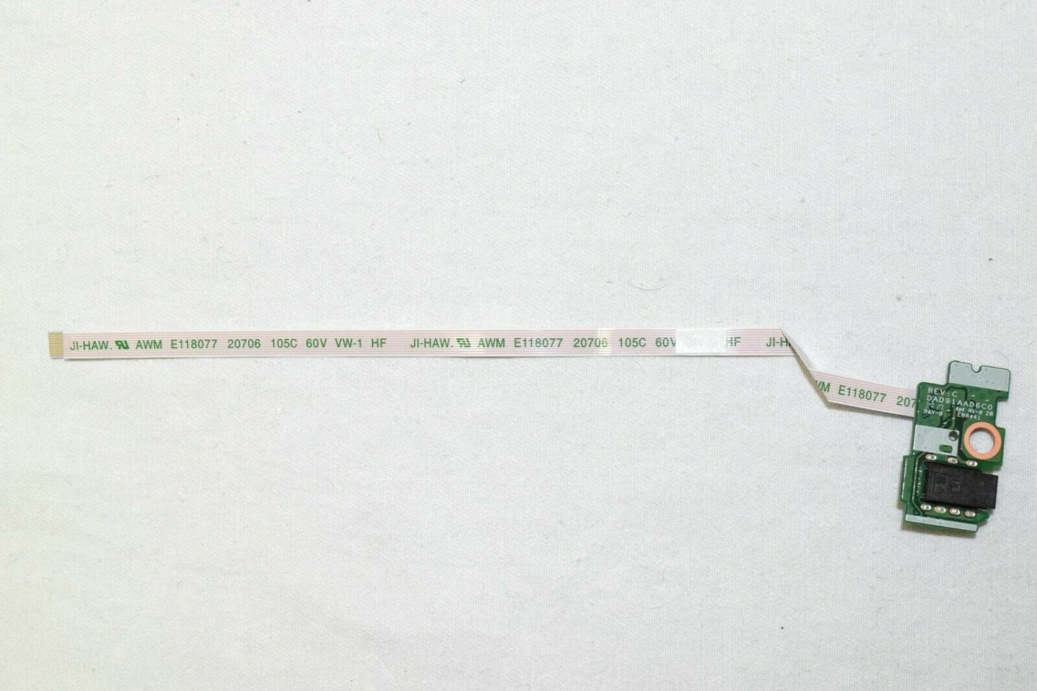 HP x2 10-P018WM Audio Jack Board & Cable, PN DAD91AAD6C0