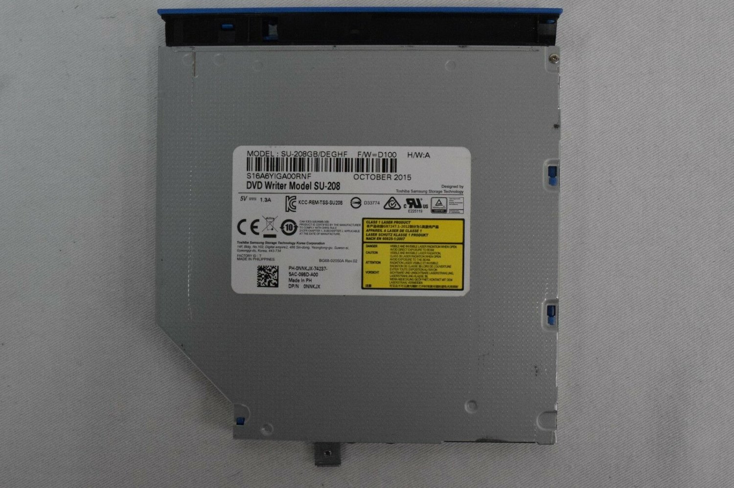 Toshiba Samsung SU-208 DVD-RW Optical Drive