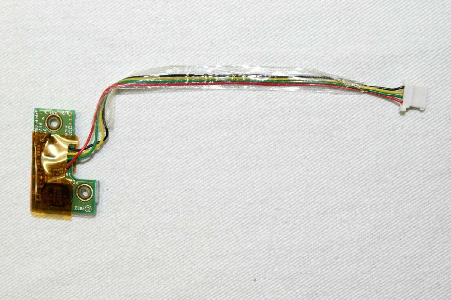 Apple PowerBook A1106 Light Sensor Board with Cable, 820-1507-A