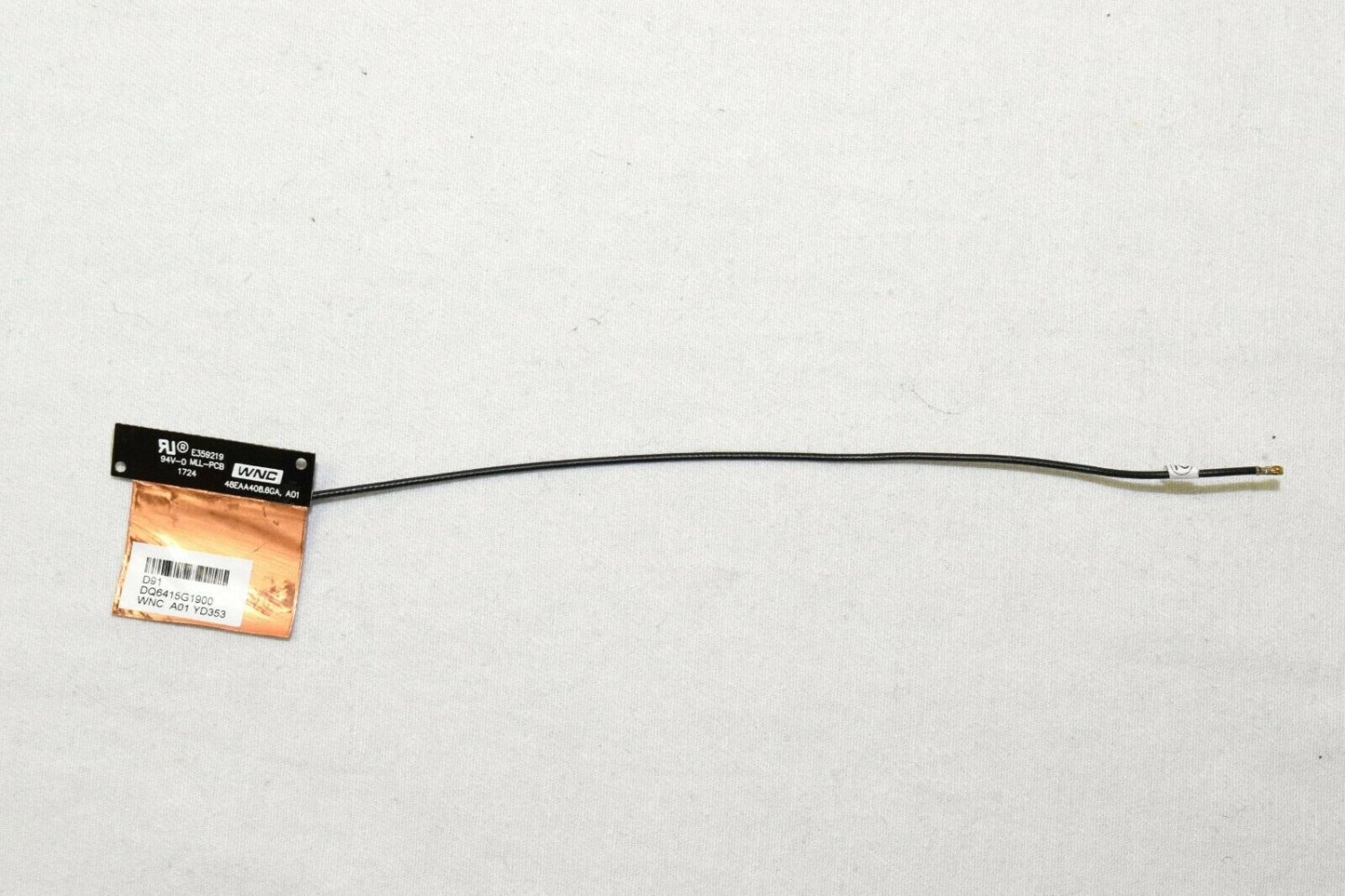 HP x2 10-P018WM Wireless Antennae, PN 48EAA408.6GA, A01
