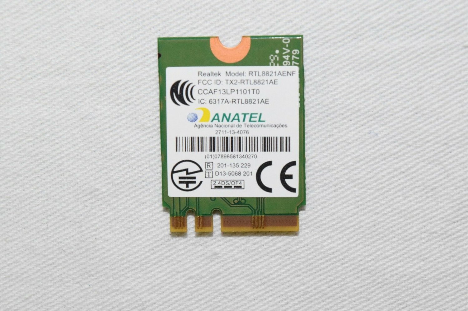 Lenovo IdeaPad 110-15AST Wireless Card, RTL8821AENF, SW10A11648
