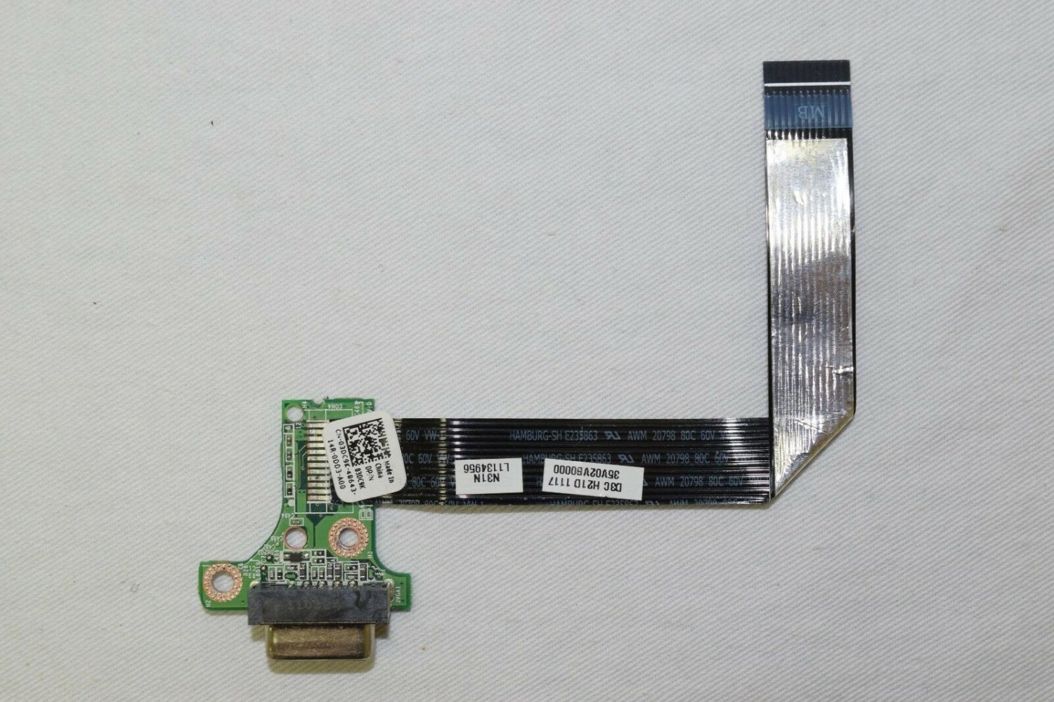 Dell Inspiron 14R N4110 Video Port Board with Cable, DAV02AUB6D0