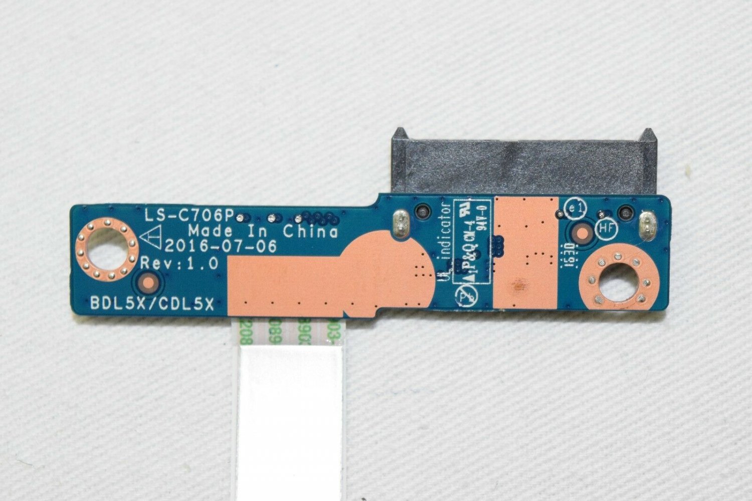 HP 255 G5 DVD Drive Connector Board with Cable, LS-C706P