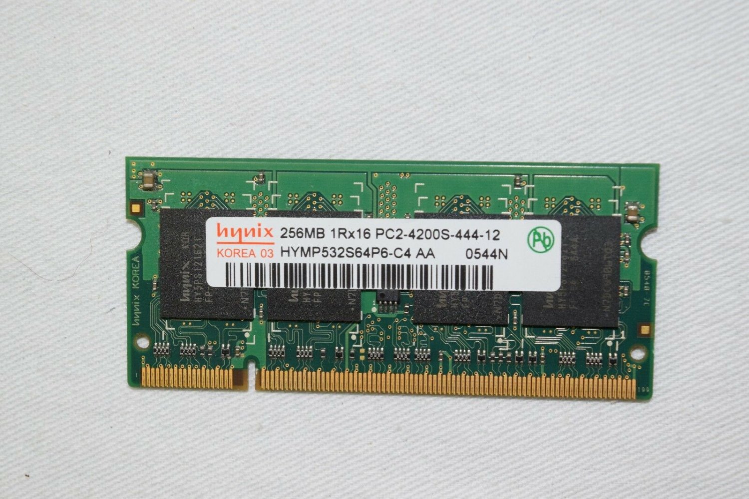 256MB (1 x 256MB) PC2-4200S 1Rx16 RAM SODIMM