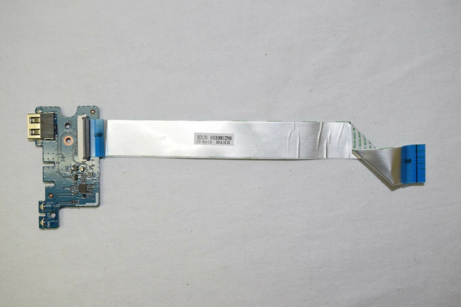 HP Notebook 15-AY039WM Card Reader USB Board, LS-D702P