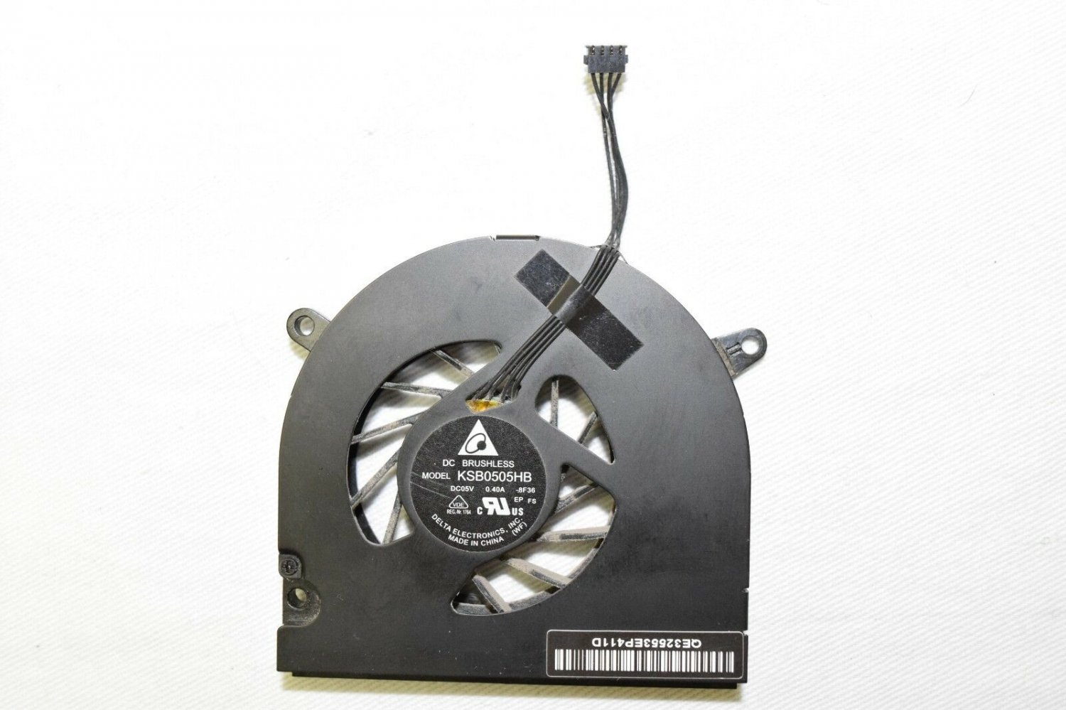 Apple MacBook Pro A1278 Laptop CPU Fan, KSB0505HB