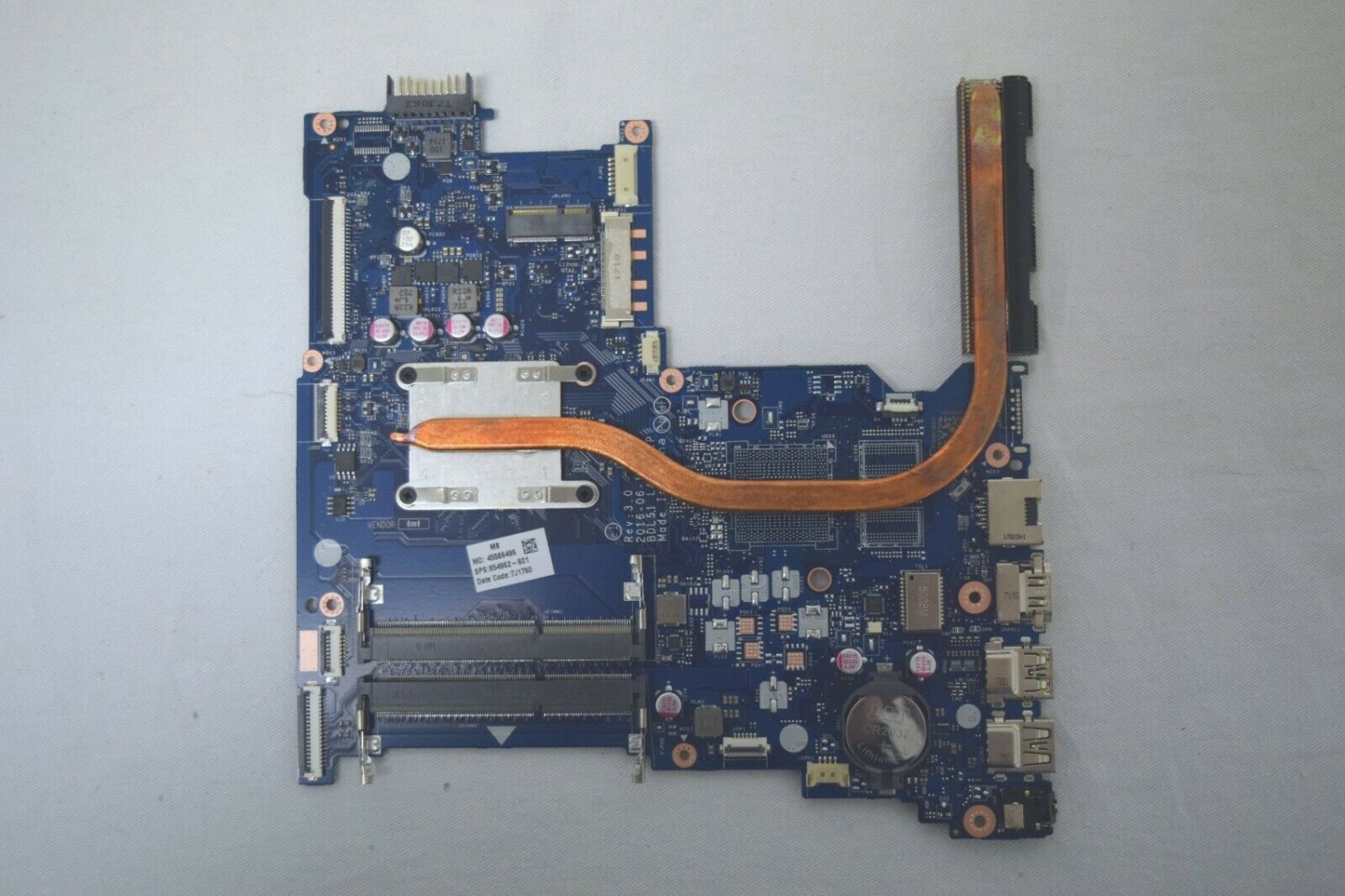 HP Notebook 15-BA083NR Laptop Motherboard, 854962-601