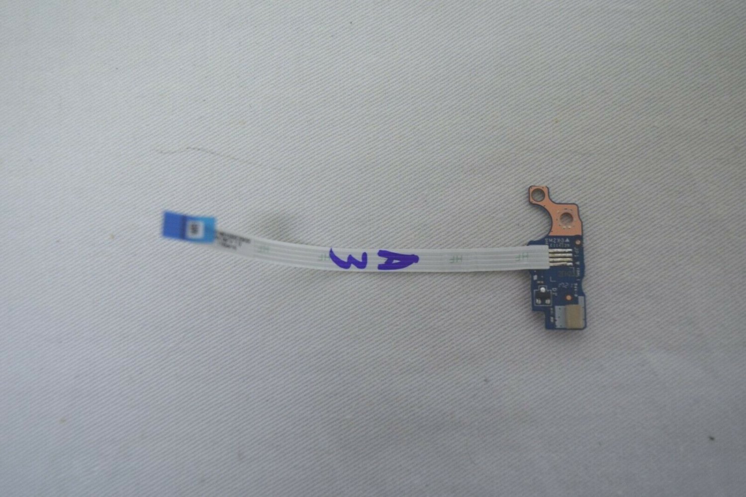 HP Notebook 15-BA083NR Power Button Board, NBX00020I00
