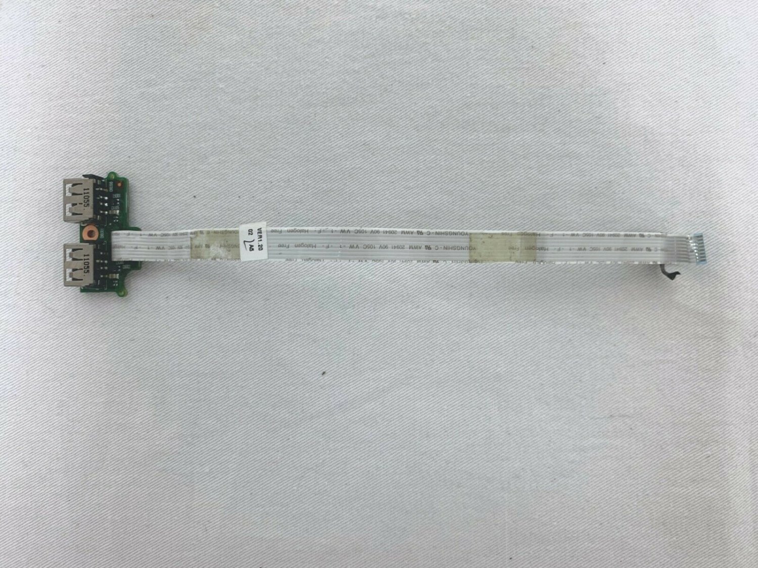 HP Notebook 625 (XU005UT) USB Board w/ Cable 343301