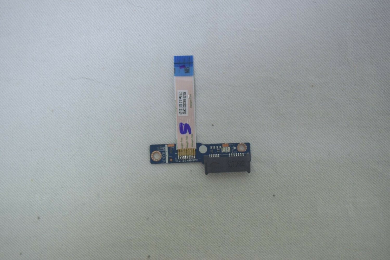 HP Notebook 15-BA083NR Optical Drive Connector Board LS-C706P, NBX0001ZW00
