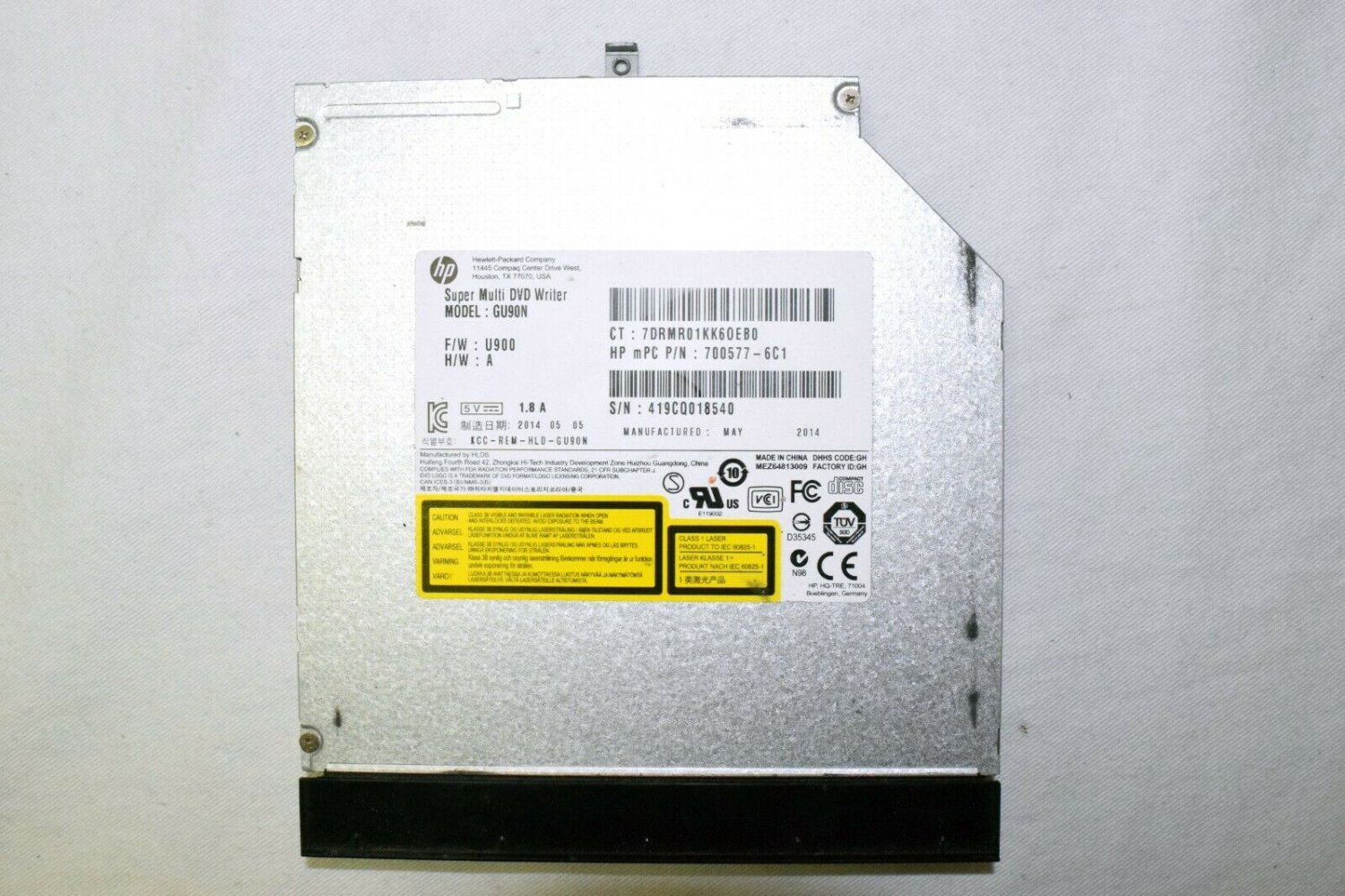 HP 250 G3 DVD Drive, 750636-001