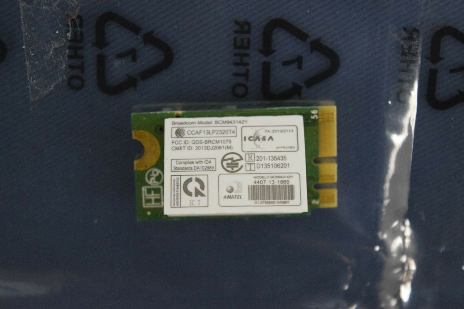 Broadcom OEM Wireless WiFi Card BCM943142Y