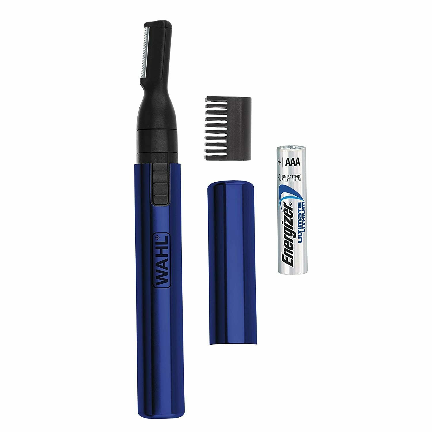 Wahl Lithium Pen Detail Trimmer With Interchangeable Heads (Blue)