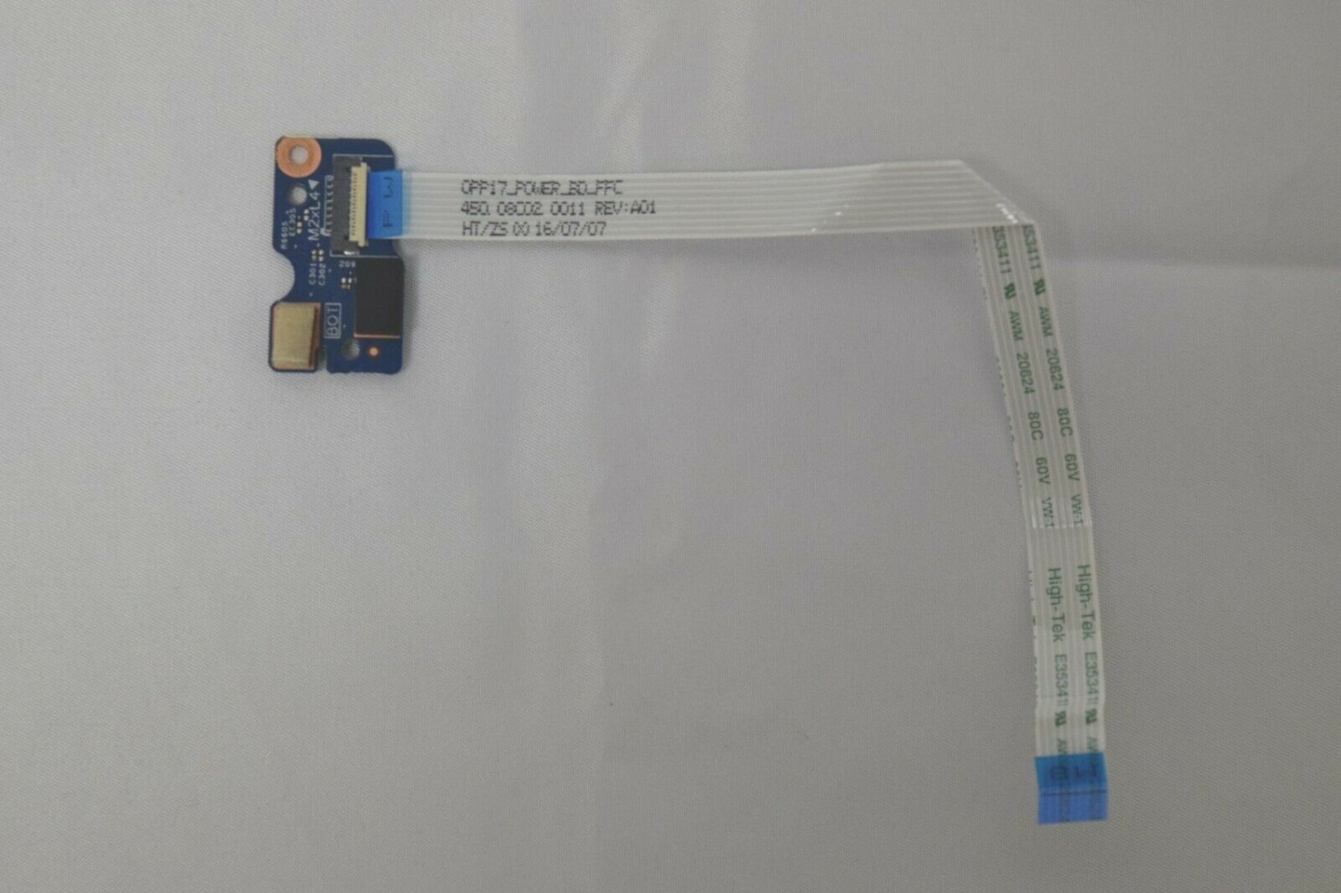 HP Notebook 17-X061NR Power Button Board