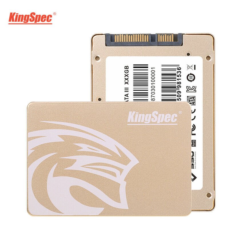 NEW KingSpec 2.5" 2TB Internal SSD 3D NAND SATA3 6gb/Sec 7mm, 3 Year Warranty