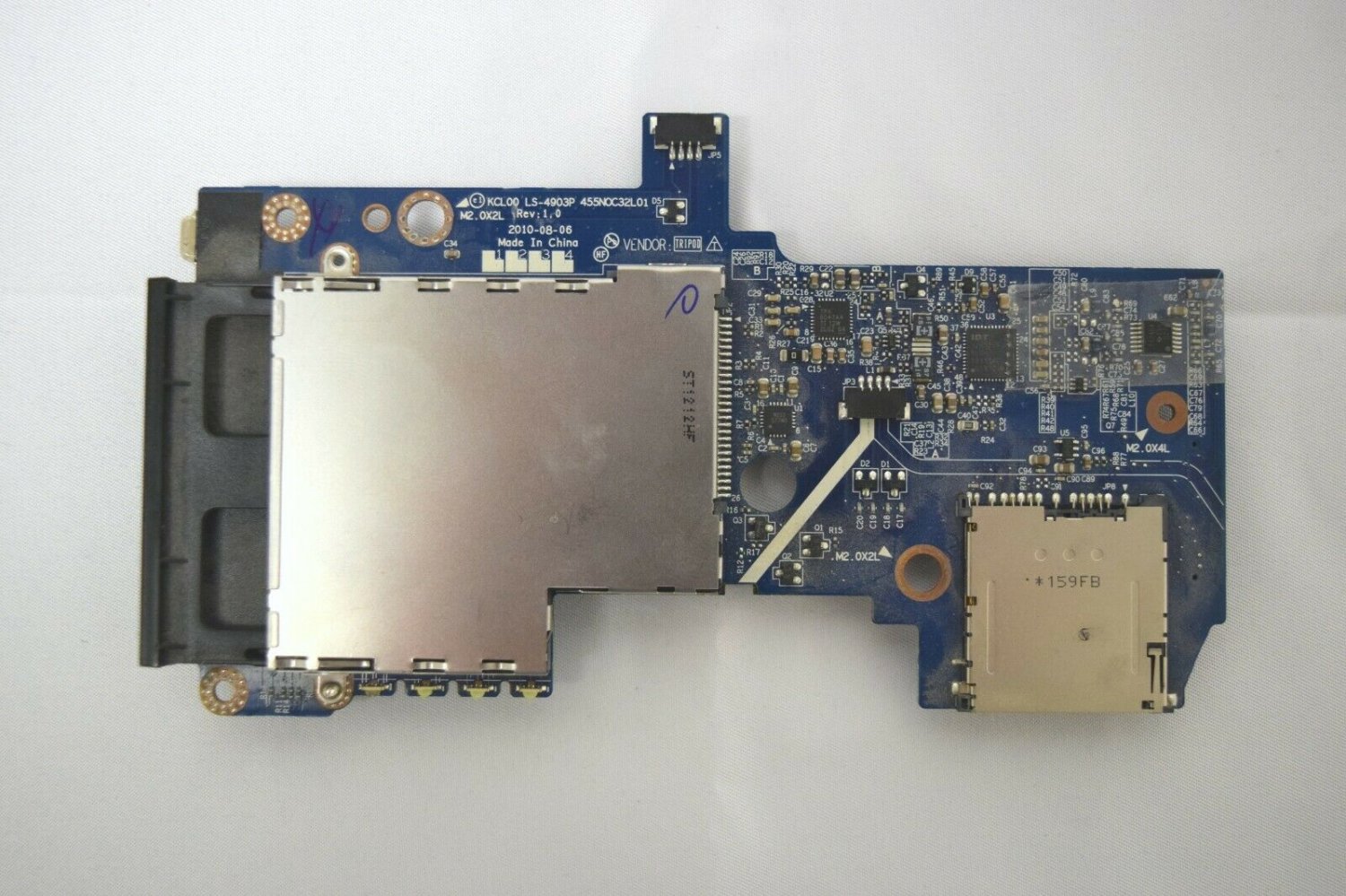 HP EliteBook 8440p Digital Card Reader Board, LS-4903P