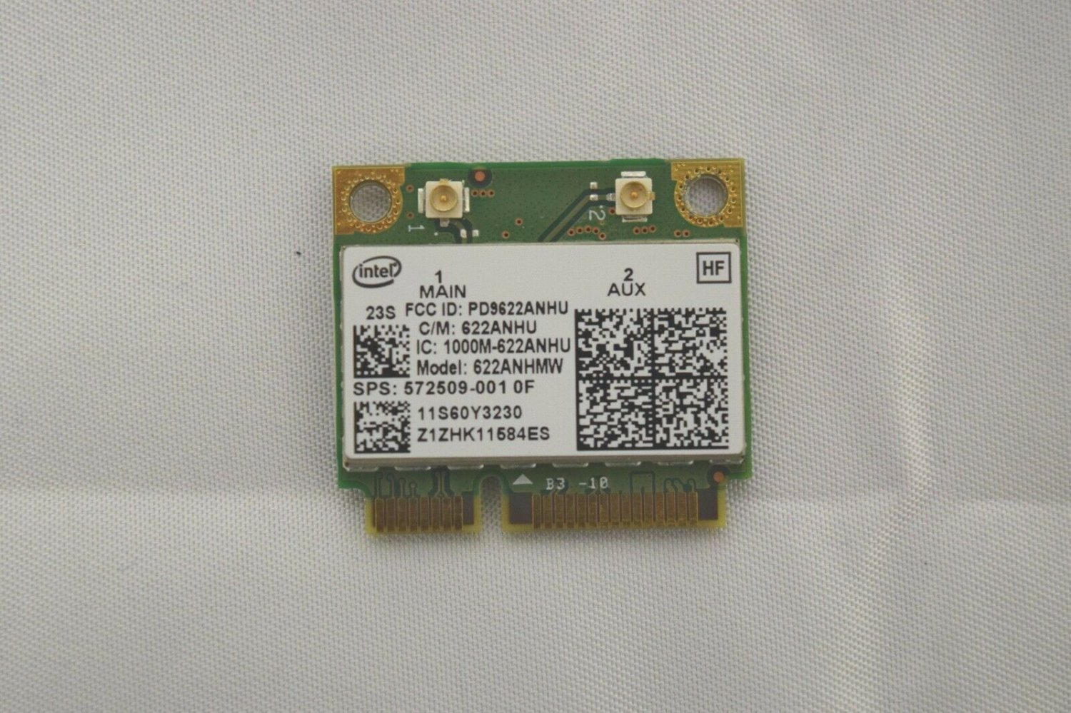 HP EliteBook 8440p Intel 622ANHMW Mini PCIe Wireless Card, 572509-001