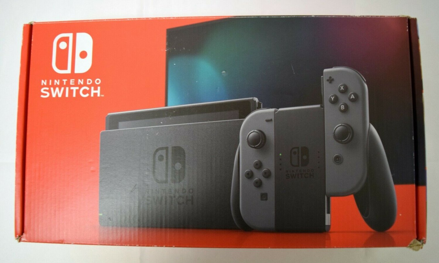 Refurbished Nintendo Switch HAC001(01) 2019, 32GB+128GB MicroSD, Grey