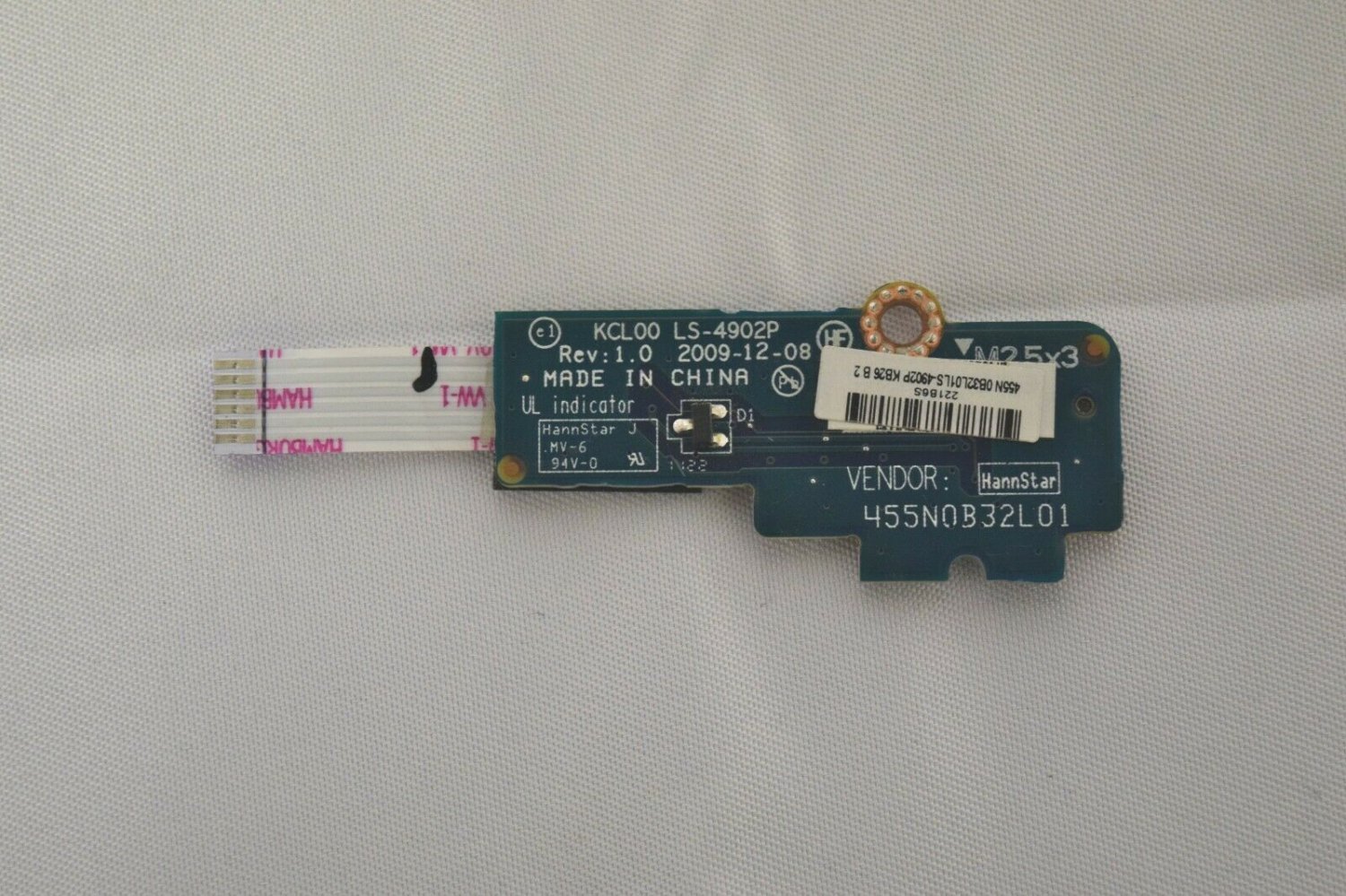 HP EliteBook 8440p Power Button Board, LS-4902P