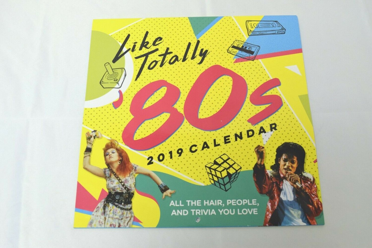 Like Totally '80s 2019 Calendar - All the Hair, People, and Trivia You Love