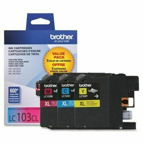 Brother LC1033PKS Ink Cartridge Set, LC103CL XL