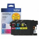 Brother LC1033PKS Ink Cartridge Set, LC103CL XL