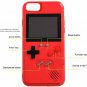 Game Console Case for iPhone 6/6S/7/8, Red, 36 Games