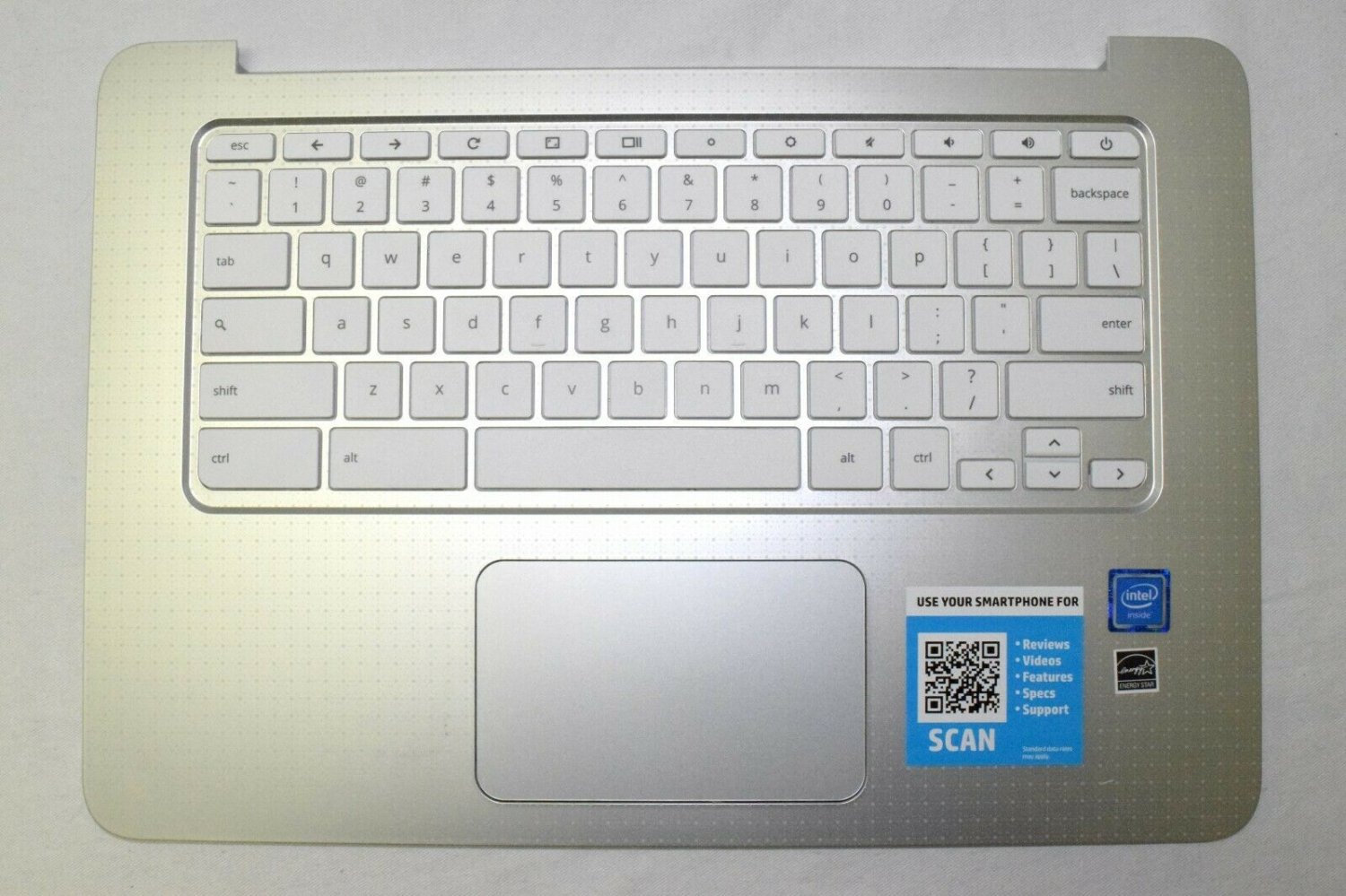 HP Chromebook 14-AK040WM Top Case and Keyboard, EAY09003110-2