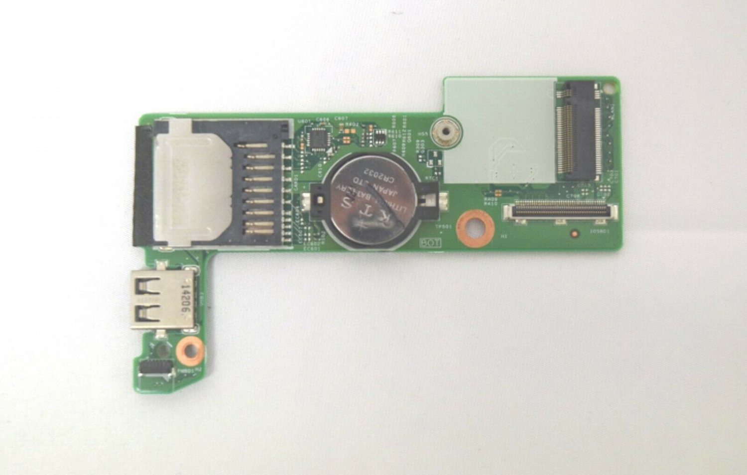 Dell Inspiron 11 3147 OEM USB SD Card Reader Board, 13791-1
