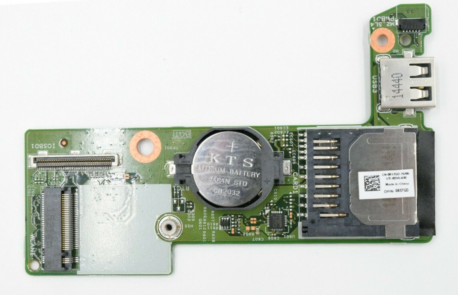 Dell Inspiron 11 USB Card Reader IO Board, 13791-1, NMPRG