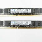 Samsung, DDR3, 4GB (2x2GB), 1Rx8 PC3-10600U-09-10-G0, M379B5773CH0-CH9