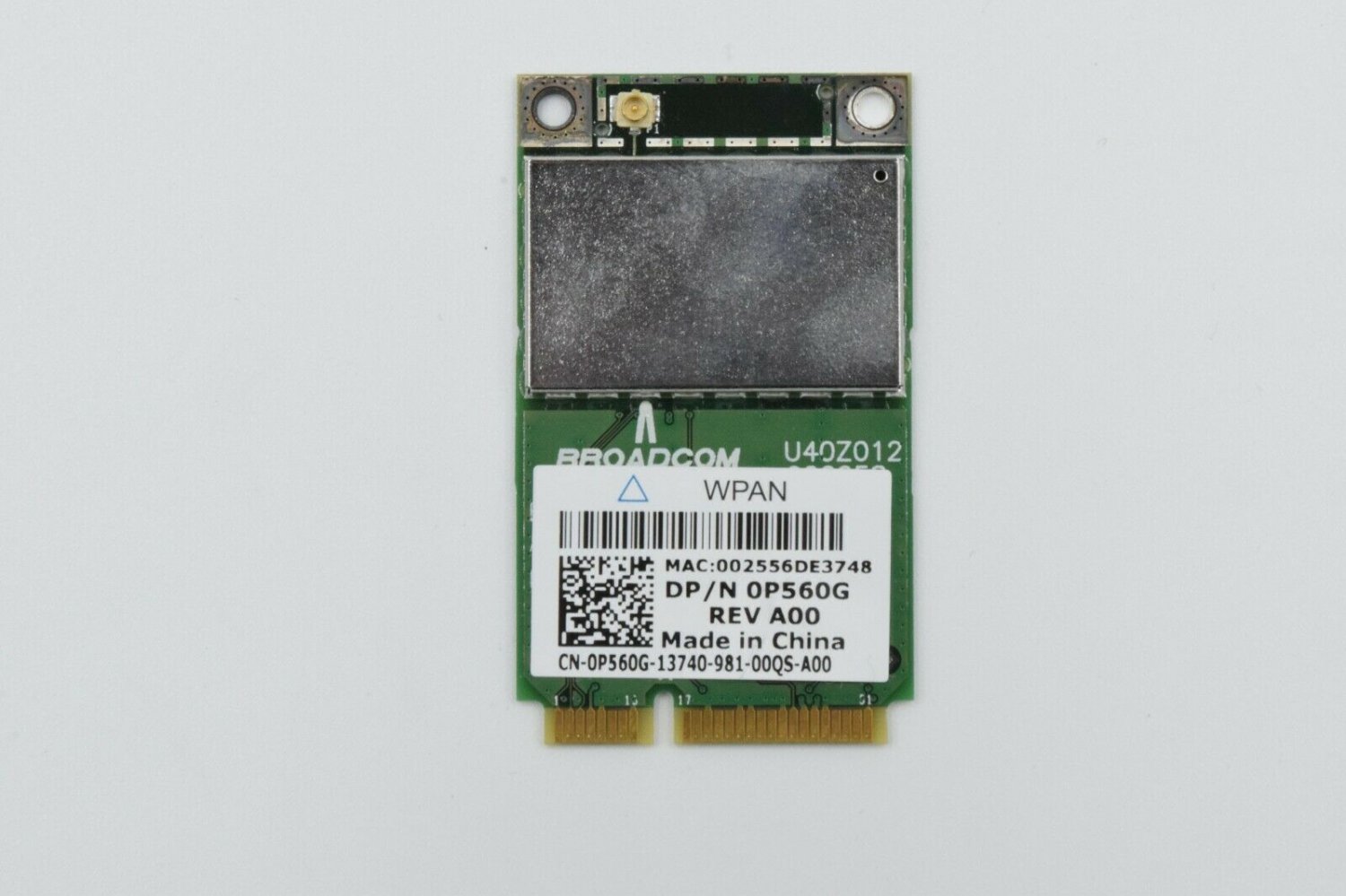 Dell Latitude E6400 Wireless Bluetooth Card, 0P560G