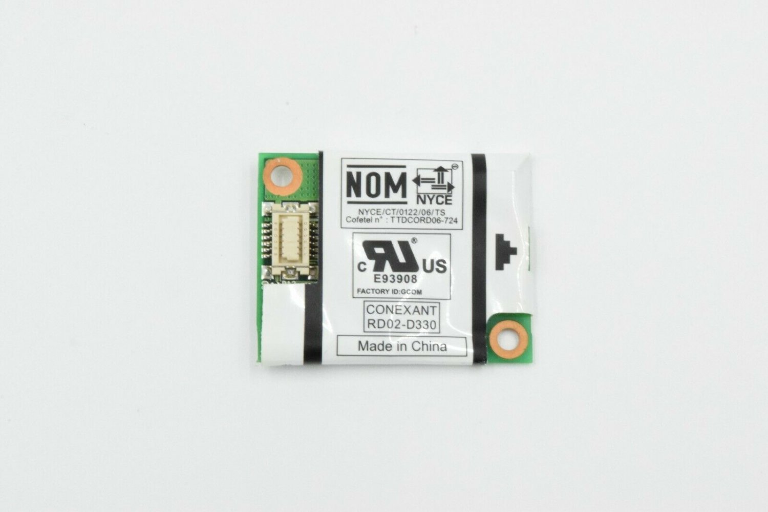 Dell Latitude E6400 Laptop Internal Modem Card, G317P