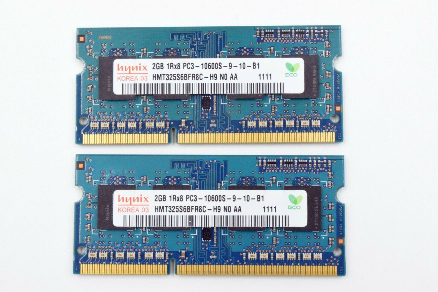 4GB (2x2GB) PC3-10600S Memory