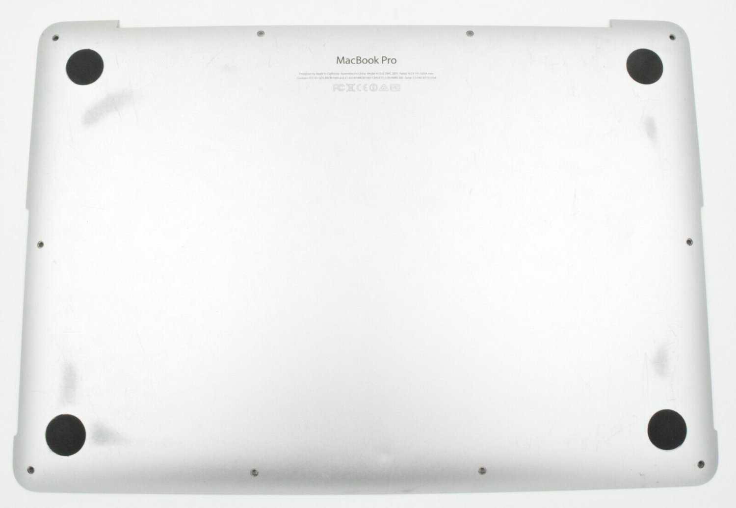 Apple MacBook Pro A1502 Bottom Case Cover, 604-4288-A
