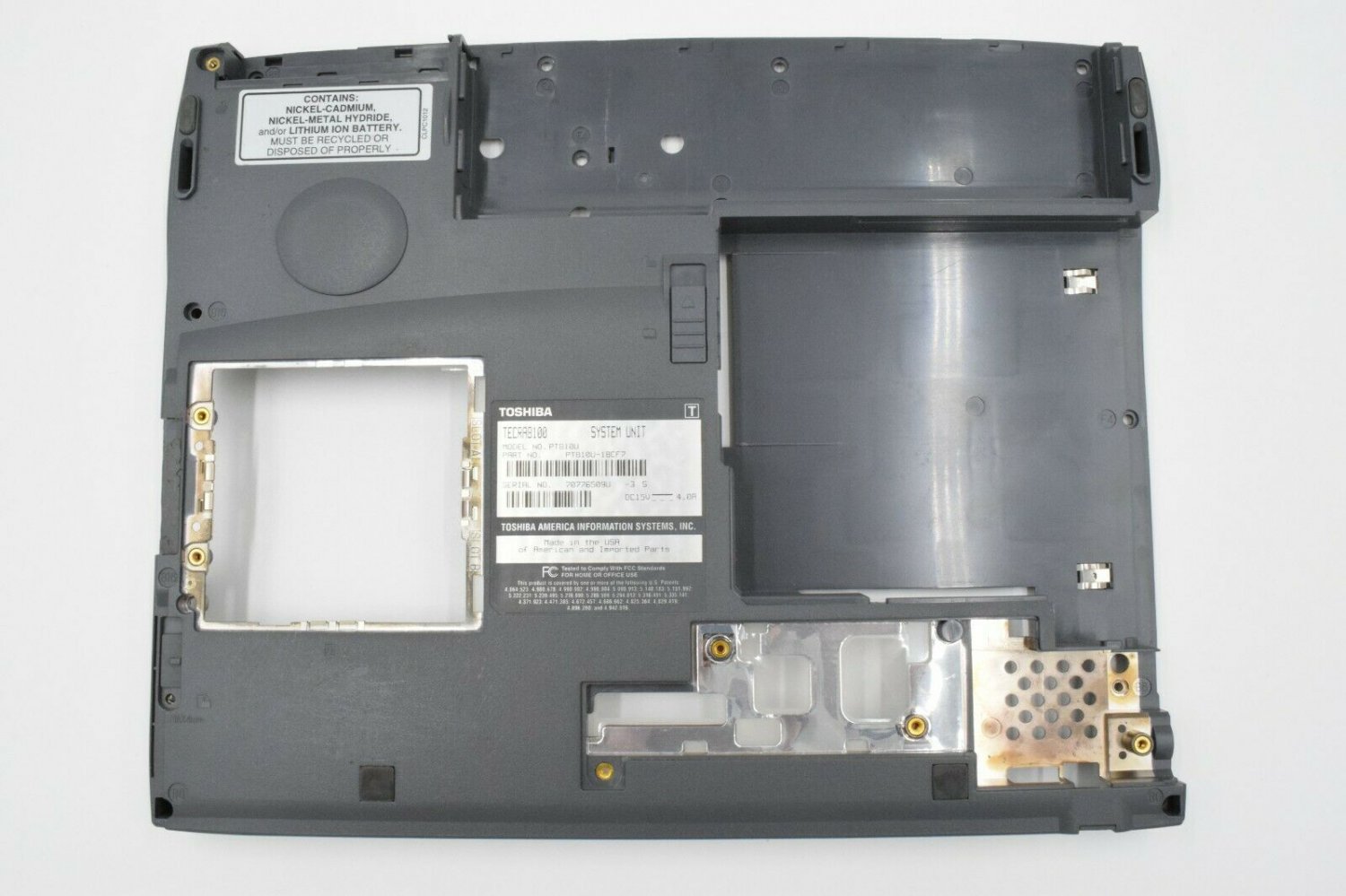 Toshiba Tecra 8100 Bottom Case, 47T200499G12-A