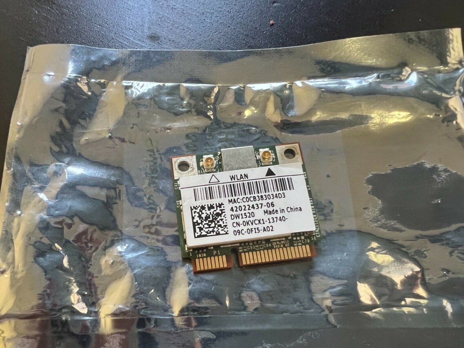 Broadcom BCM943224HMS DW1520 Laptop Wireless Card