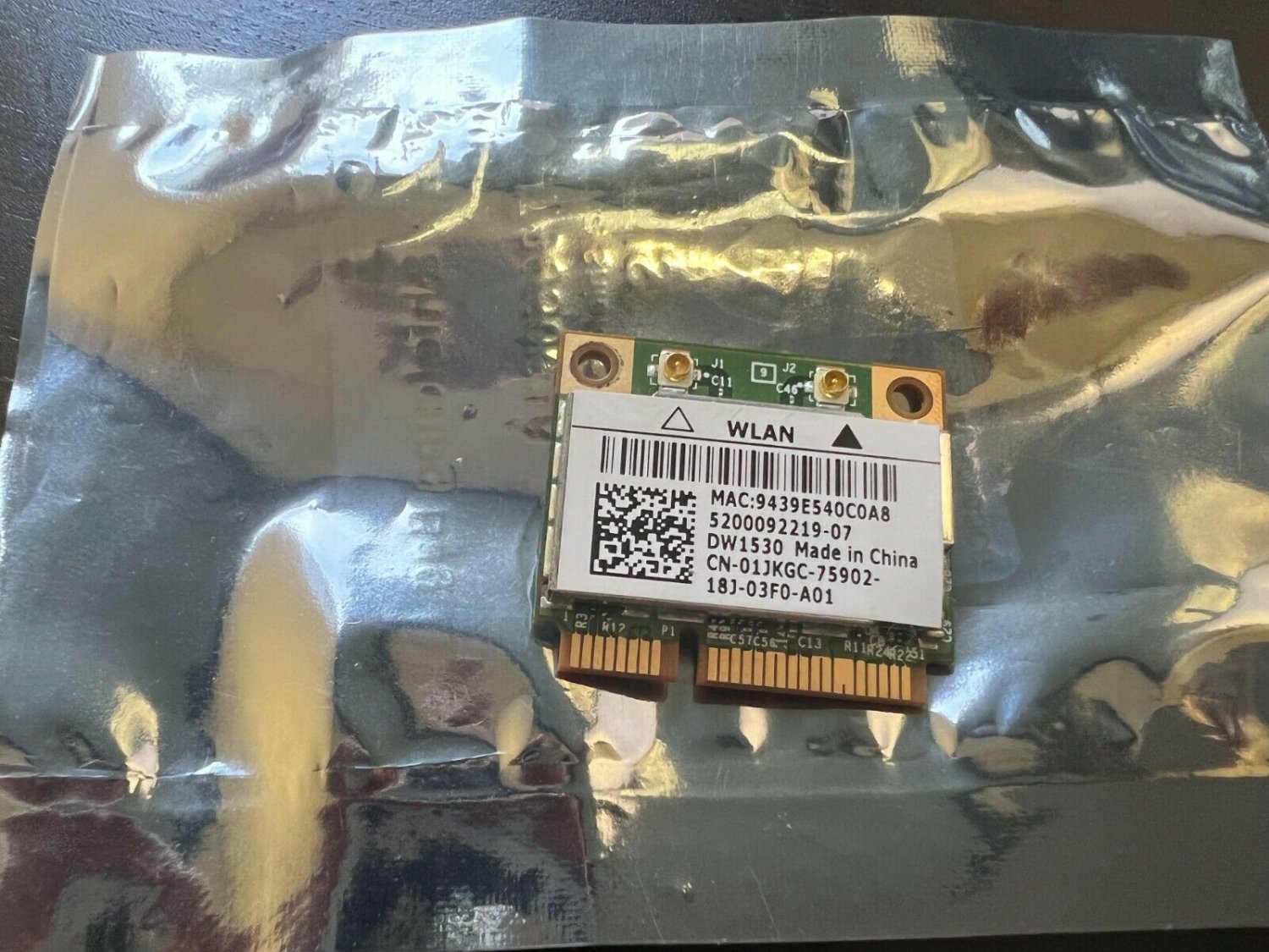 Broadcom BCM943228HM4L DW1530 Laptop Wireless Card