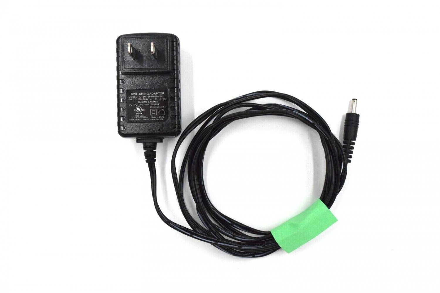 AC/DC Switching Adaptor Power Supply FJ-SW1260502500DU 5V 2500mA
