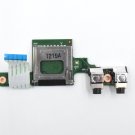 HP 625 Notebook SD Card Reader Audio Jack Board with Cable 6050A2330501