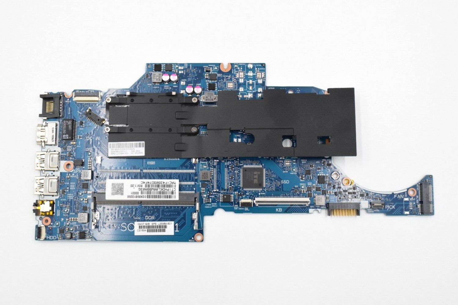 HP Notebook 14-CM0075NR Laptop Motherboard AMD Dual-Core E2-9000e